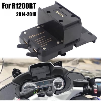 Support de Navigation Téléphone Pour BMW R 1200 RT Pièces Moto Support Téléphone Recharge USB Support de Montage Pour BMW R1200RT 2014-2019