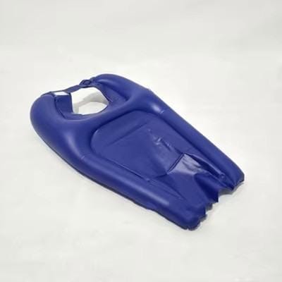 Opblaasbaar Shampoo Bekken voor Thuisgebruik voor Zwangere Vrouwen en Ouderen Draagbaar Shampoo Spoelbak Op Bed Opvouwbare Opslag en Haar blauw