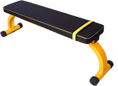 Opvouwbare Trainingsbank - Fitness Bank Huis - Full Body Workout - Zwaar Belastbaar - 140cm Lengte - Zwart