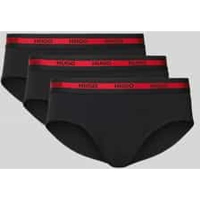 Slip met elastische band met logo in een set van 3 stuks
