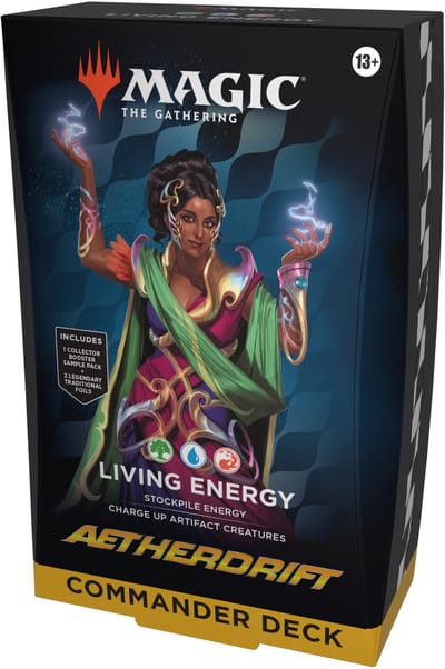Magic the Gathering - Aetherdrift Commander Deck Living Energy