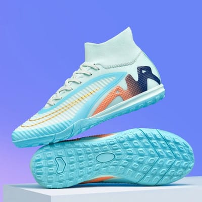 Nieuwe Heren Voetbalschoenen Noppen Lange Noppen Buitentraining Ademende Voetbalschoenen Sport Jongens Antislip Wedstrijd Volwassenen Comfortabel 38