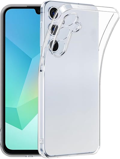 Casemania Hoesje Geschikt voor Samsung Galaxy A16 - Transparant - Siliconen Back Cover
