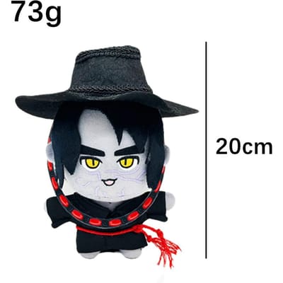 Kawaii Jinu Knuffel Vogel Film Knap Lief Cadeau voor Kinderen Meisjes Verjaardag Halloween 20cm zwart