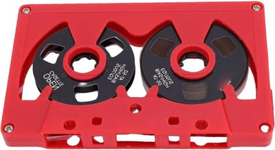 Cassettebandjes Audio - Muziek Opnemen - Muziek Vastleggen - 50 Minuten Opnametijd - Type I Tape - Transparant Hoesje