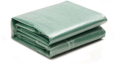 Vente-unique Tunnelkas met staalstructuur IPOMEA 36m² - L1200 x B300 x H300 cm L 300 cm x H 200 cm x D 1200 cm