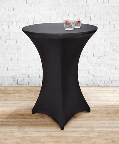 Statafelhoes - Barhoes - Feestelijke Decoratie - Elastische Sluiting - 75-80 cm - Zwart