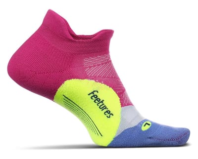 Feetures - Elite Ultra Light No Show Tab - Pulse Purple - Paars / SMALL