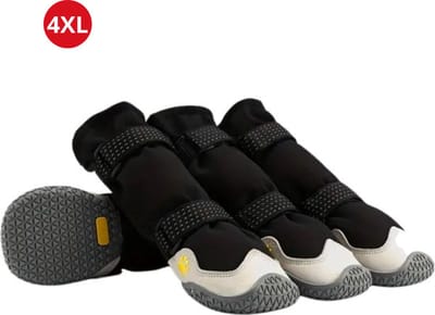 Nivard Hondenschoenen Pootbeschermer - Hondenschoenen - 4 Stuks - Hondenschoentjes - Pootbescherming Hond - Waterbestendig - Grijs 4XL