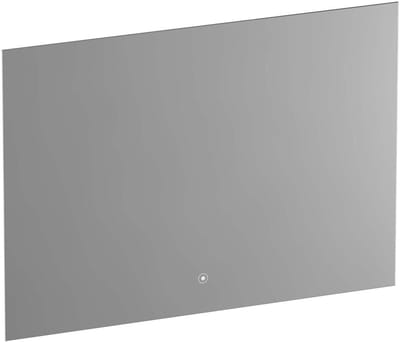 Brauer Ruby Spiegel - Rechthoekig - 100 cm - met Directe LED-Verlichting - Dimbaar - met Touchbediening