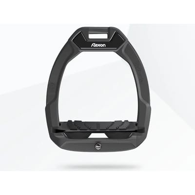 Vergrendelbare veiligheidseindstukken met hoekige grip antraciet/zwart/zwart Flex-On Safe-On