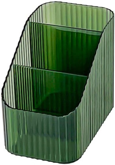 Opbergdozen voor cosmetica - badkamerplanken - opbergdozen - make-up borstel houders - opbergrekken voor op het badkamerblad - presentatiedozen voor cosmetica - Groen - 14.5*8.5*12
