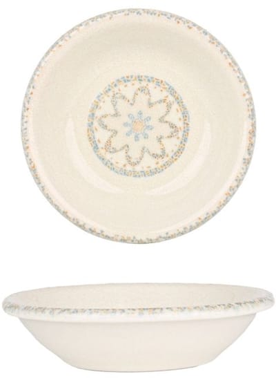 By Bone Serveerschaal - Tessera - Porselein - 11 cm (100cc) - set van 4