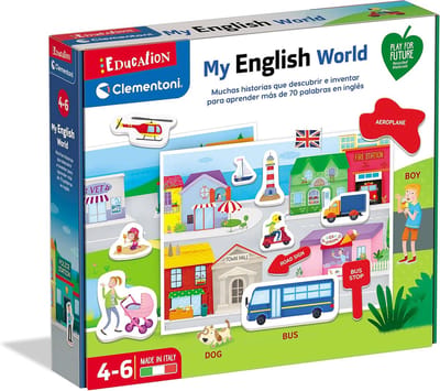 Educatief spel - Taalspel woordenschat - Woorden leren - 70+ woorden - 25 x 288 cm - Meerkleurig