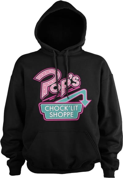 Riverdale Pop's Chock'Lit Shoppe-hoodie, zwart