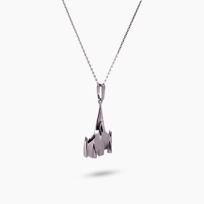 Pinchme Charms - Straaljager bedel – Voor dromers, ontdekkingsreizigers & vrijdenkers - Echt zilver - Handgemaakt in Nederland - Luxe cadeauverpakking - Ketting Sieraden