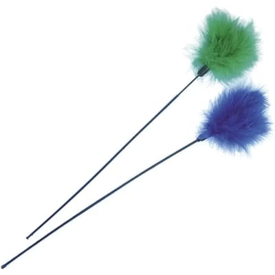 Kattenhengels met natuurlijke veren Nobby Pet