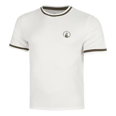Quiet Please Memories Break Ringer T-shirt Heren
