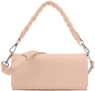 SEIDENFELT MANUFAKTUR Schoudertas Melbu Crossbag Powder Rose Roze