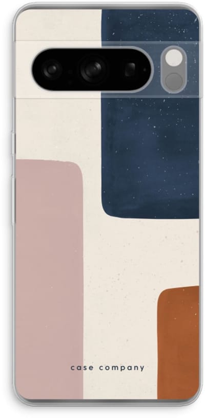Case Company® - Hoesje geschikt voor Google Pixel 8 Pro hoesje - Geo #5 - Soft Cover Telefoonhoesje - Bescherming aan alle Kanten en Schermrand