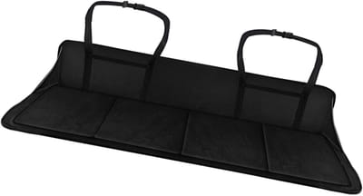 Autozitje Verlengplateau - Reis Slaapmat - Comfortabel Reizen - Niet-opblaasbaar Ontwerp - 42x128cm - Zwart
