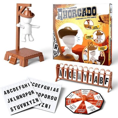 Nieuw Magnetisch Galgenpuzzel Woordspel Hanger Familiebijeenkomst Speeltje Kerst
