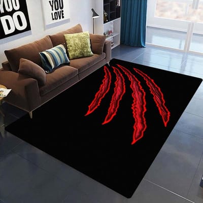 Donkere Krassen Tapijt Woonkamer Slaapkamer Bedzijde Decoratie Vloermat Huis Entree Deurmat Antislip Keuken Wasbaar Tapijt 160*200cm