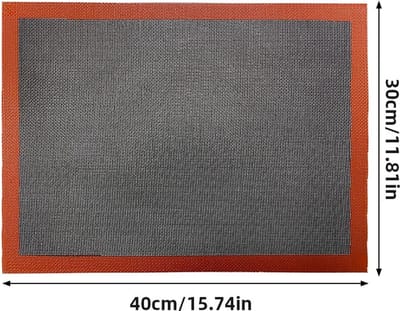 Siliconen Oven Bakmat – 30 x 40 CM – Herbruikbare Bakplaat Mat – Bakpapier Verleden Tijd - Bakgereedschap - F3.3