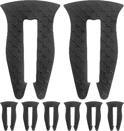 Fornuis Knopbeschermers - Kindersloten Knoppen - Keuken Veiligheid - Universele Pasvorm - 8 Stuks - Zwart
