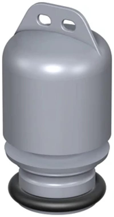 ACO Geurafsluiter DN70/ 84/170/ Kst., 5180.10.15