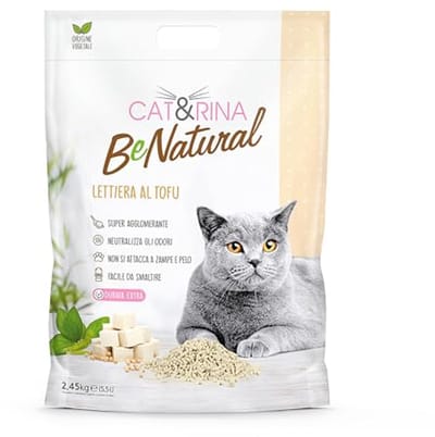 Plantaardige Kattenbakvulling - 5,5L, Klonterend, 30 Dagen Gebruik