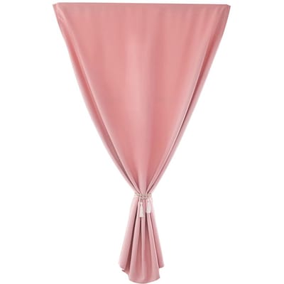 1 STUK Gordijn Aoresac Huis Eenvoudig Effen Kleur Verduisterend Dubbelzijdig Klittenband Gordijnstof Huis 60cm * 150cm