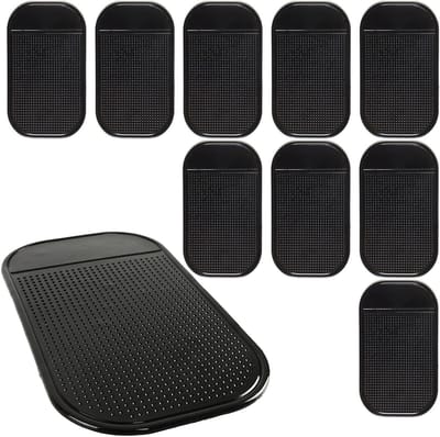 Set van 10 Multifunctionele Antislip Pads - Wasbare Antislip Matten, Herbruikbare Siliconen Gel Pads, Ideaal voor Meubels en Vloeren