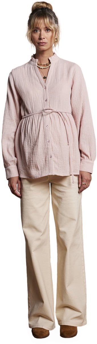Envie de fraise Blouse in katoenen gaas voor zwangerschap en borstvoeding ENVIE DE FRAISE