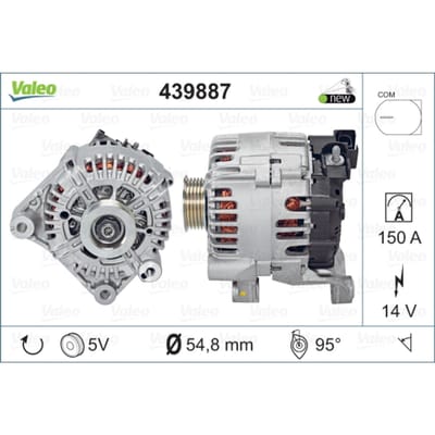 Dynamo / Alternator VALEO 439887