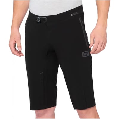 100% Celium Enduro/Trail Korte Broek Heren, black Maat W32