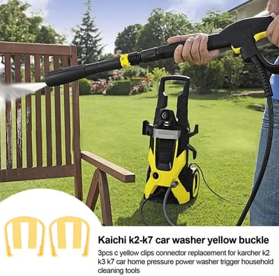 Dailygoods- Snelkoppeling Autowasmachine - C Clip - Vervangingsonderdeel - Kunststof - Lichtgewicht - Tijdbesparend - Wasmachineaansluiting