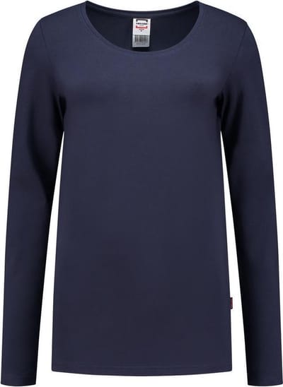 Tricorp T-shirt Lange Mouw Dames 101010 Ink - Maat 3XL