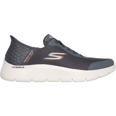 Skechers Slip-ins Go Walk Flex - Hands Up - Heren Instappers - Bruin