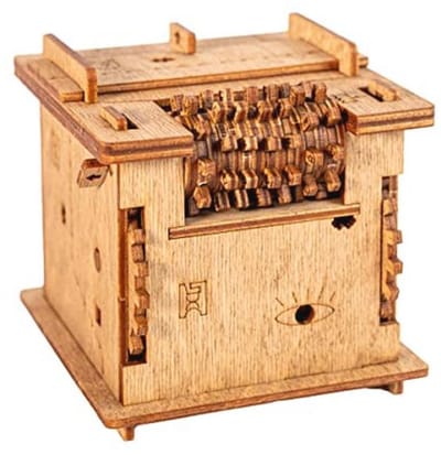 Escape Room Puzzel Doos - Schrödingers Kat - 3D Houten Raadsel voor Volwassenen en Kinderen