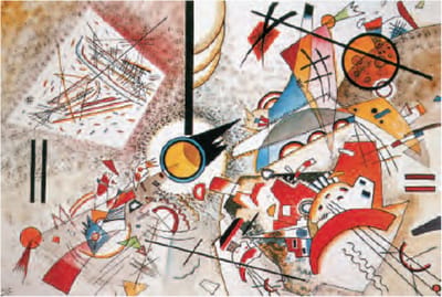Mini kunstposter - Wassily Kandinsky - Untitled - 24x30 cm