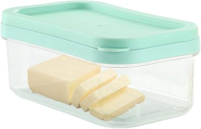 Snijder en Bewaar Container,Luchtdichte Kaas Bewaardoos | Schaal Met Snijder En Deksel - Voor Versheid, Hotel, Keuken, Camping, Thuis, Aanrecht, Serveren En Koelkast