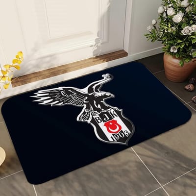1 stuks Mode Besiktas BJK Badkamer Absorberende Matten Antislip Matten Woondecoratie Benodigdheden Tapijten Woon Keuken Vloermatten 40x60cm