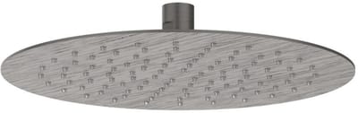 IVY Hoofddouche Slim 25 cm - Eco-air - Geborsteld Metal Black