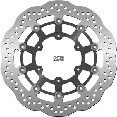 Golfremschijf voor motorfiets NG Brake Disc DIS1224XG