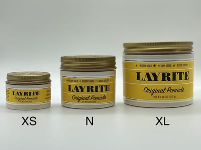 Layrite Original Hair Pomade Travel 42 gr. formaat XS