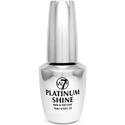 W7 Nail Treatment Platinum Shine Base &amp; Top Coat 15 ml