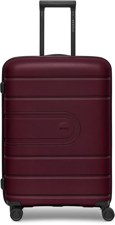 REDOLZ trolley Essentials 11 Trolley Burgundy wijnrood 67cm