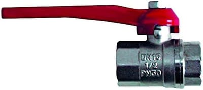 Kogelkraan 1/2 inch met hendel voor binnen en buiten
