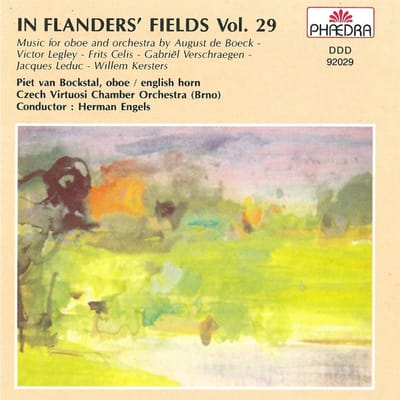 Czech Virtuosi Chamber, Herman Engels - In Flanders' Fields 29: Belgiam Music For Oboe And Orchestra (CD)